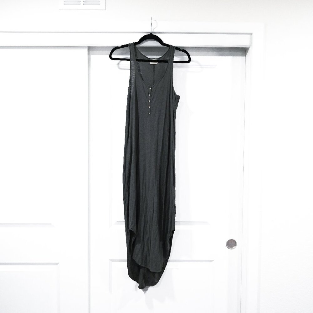 Nation Size Small Sleeveless 100% Pima Cotton Midi Dress